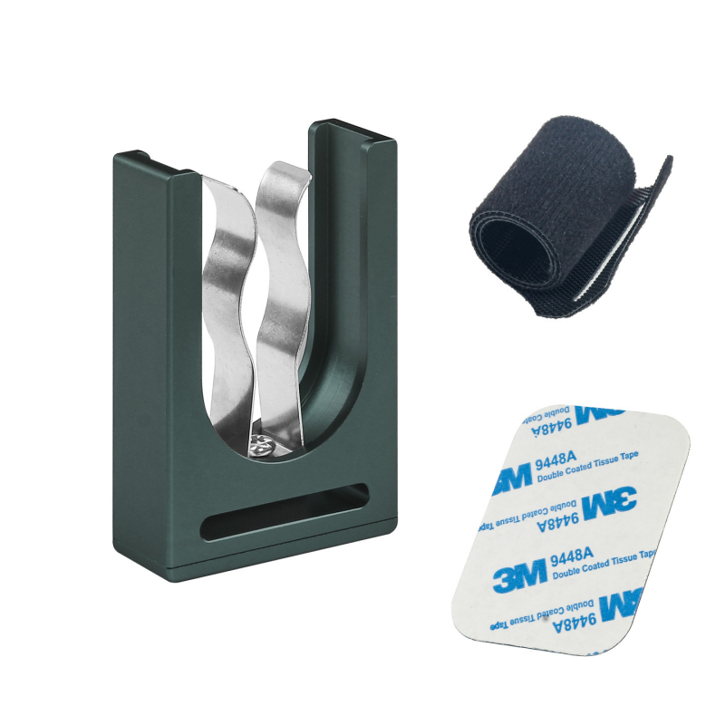 Cookbool държач за пури - алуминиева сплав, преносим, магнитно закрепване, за открито използване