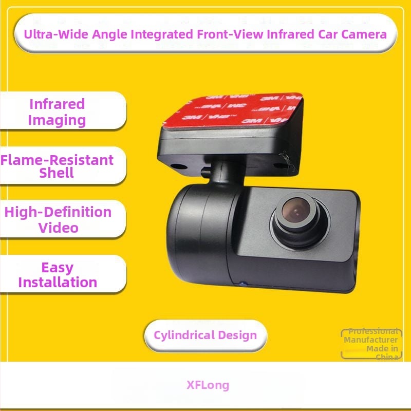 Előre néző infravörös autókamera online autók és taxik számára, egycsatornás, modell LA-AHD805, 1920x1080, AHD videó, 360° állítható