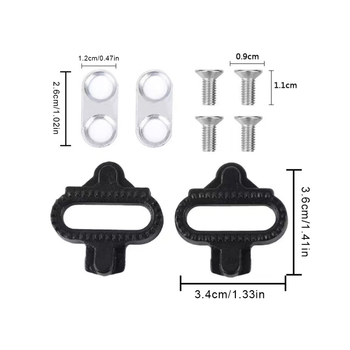 Plăcuță SPD pentru pantofi de ciclism – metal, model SH51, marcă Xianghe Fu, compatibilă cu SPD