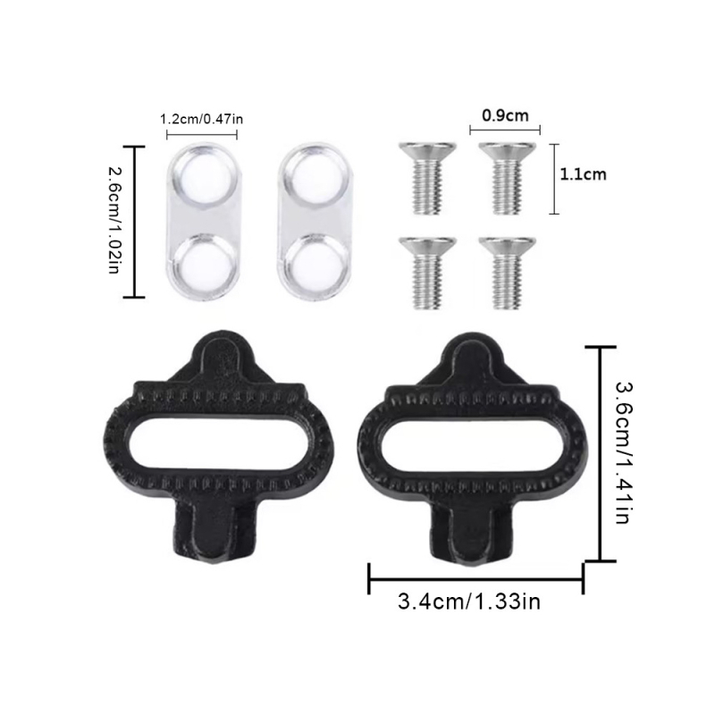 Plăcuță SPD pentru pantofi de ciclism – metal, model SH51, marcă Xianghe Fu, compatibilă cu SPD