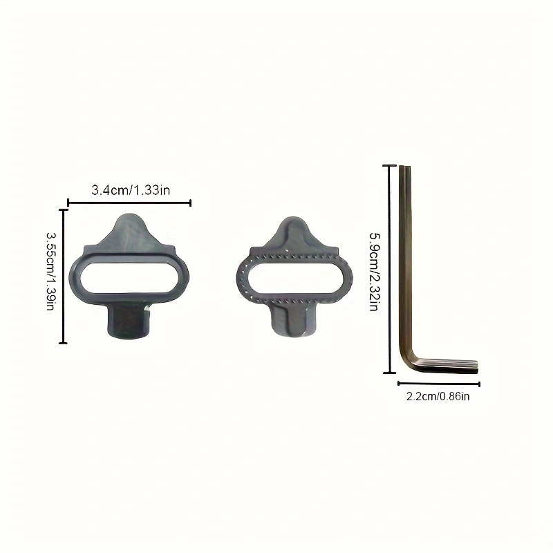 Plăcuță SPD pentru pantofi de ciclism – metal, model SH51, marcă Xianghe Fu, compatibilă cu SPD