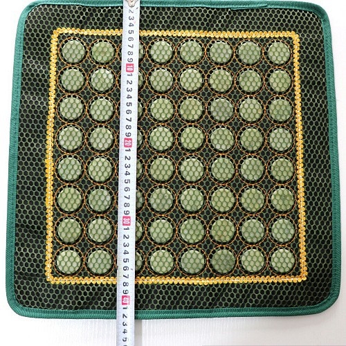 Подложка за седалка с нефритов пълнеж, за кола и офис, тъкан, модерен минималистичен стил