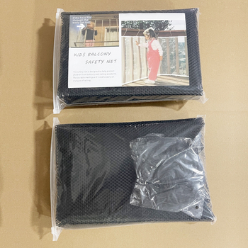 Защитна мрежа против падане за стълбища и балкон – сигурна въжена мрежа за деца
