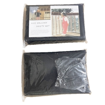 Защитна мрежа против падане за стълбища и балкон – сигурна въжена мрежа за деца