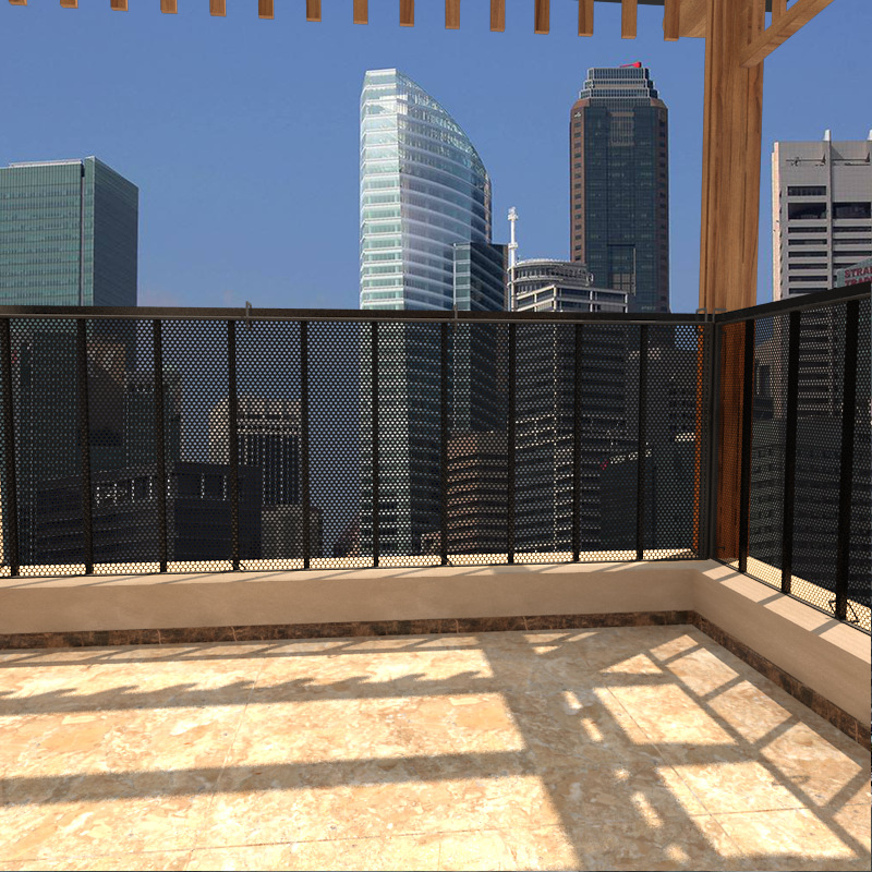 Защитна мрежа против падане за стълбища и балкон – сигурна въжена мрежа за деца