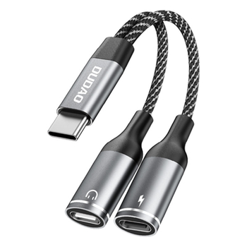 L13C+ USB-C 2-u-1 pretvarač za slušalice i live zvučnu karticu s digitalnim dekodiranjem — Kompatibilno s Apple iPhone 15 serijom, Huawei, Xiaomi, OPPO, VIVO