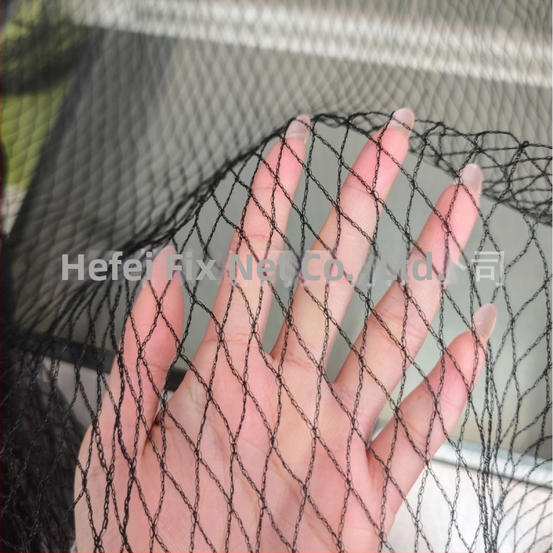 Mreža protiv ptica za dvorište i staklenik – ekstrudirana polietilenska mreža s očima 1,5 za grožđe, trešnje i voćke