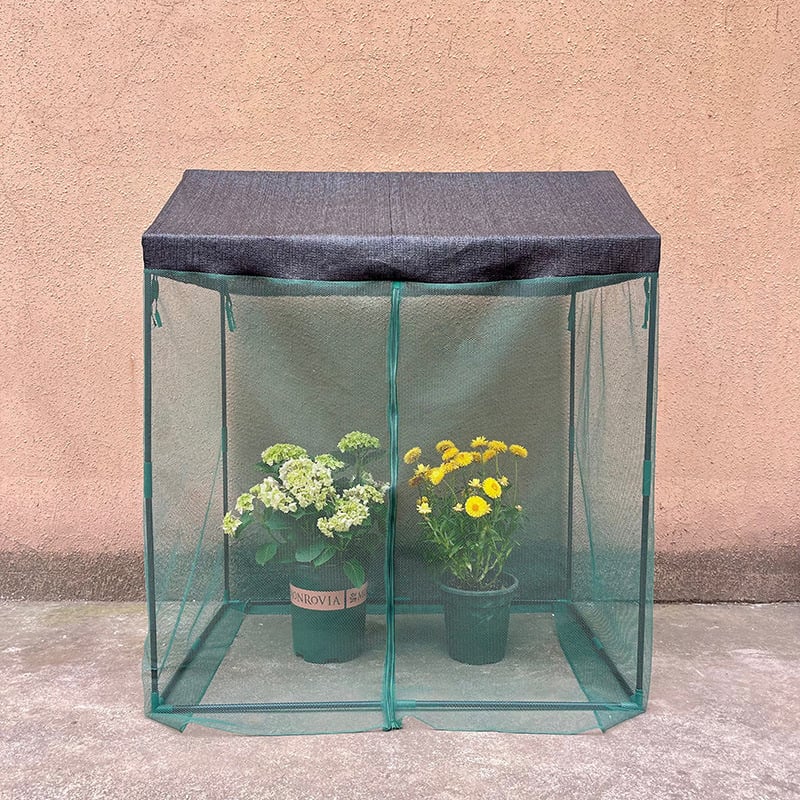 Garden Life Protecție Solară din Plasă pentru Plante — Cadru din țeavă de fier, protecție împotriva insectelor, păsărilor și albinelor