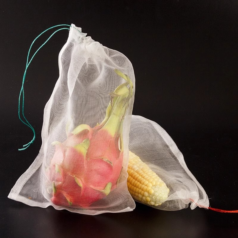 Najlon vrećica s mrežicom za zaštitu voća od insekata i ptica, prozračna mreža, pogodna za grožđe i dragon fruit