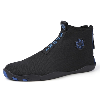 Pantofi de apă înalți pentru bărbați și femei, Anti-tăiere, Uscare rapidă, Antiderapant, Protecție împotriva nisipului, Partea superioară din plasă