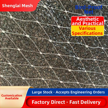 Polyetylénová sieť proti vtákom pre sady, skleníky a letiská, model F-2352, odolnosť 500 kN