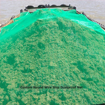 Youxiang poliesterna mreža za zatvaranje vozila — za kamione, otporna na prašinu i vjetar, tarpaulin mreža s pokrivenim ugljem i pijeskom