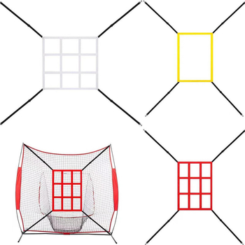 Бейзболна тренировъчна мрежа с девет квадранта за хвърляне и удари — вътрешна/външна употреба; материал: полиестер, дебел Oxford плат; артикул: 0134; марка: Aoxiang; произход: Донггуан