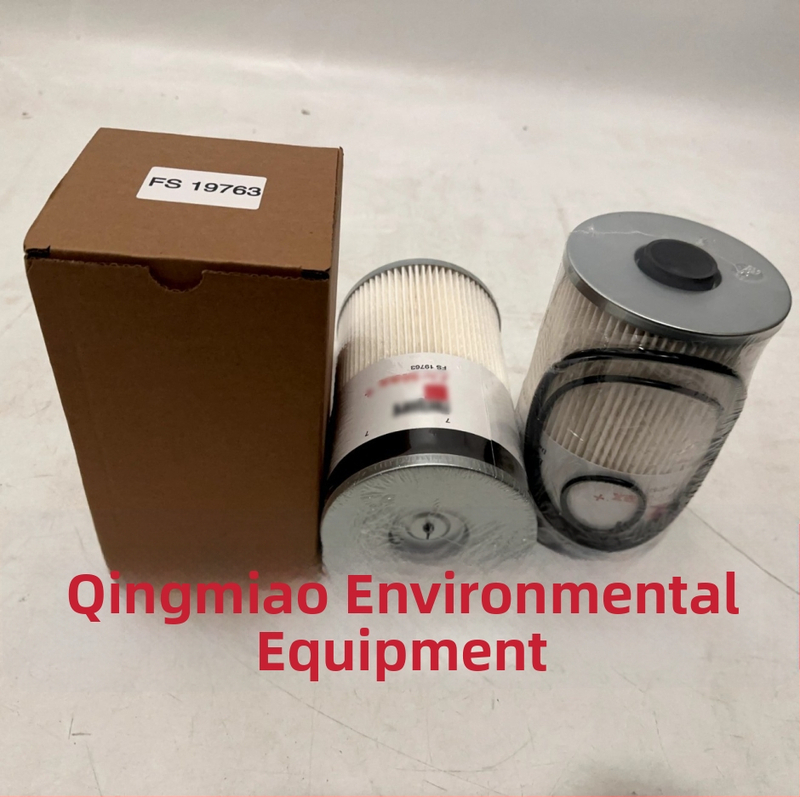 Fs19763 Dieselový filter pre ťažké nákladné vozidlá a bagre – polyesterová sieť, navíjaný prvok filtra, delenie olej-voda, stavebné stroje
