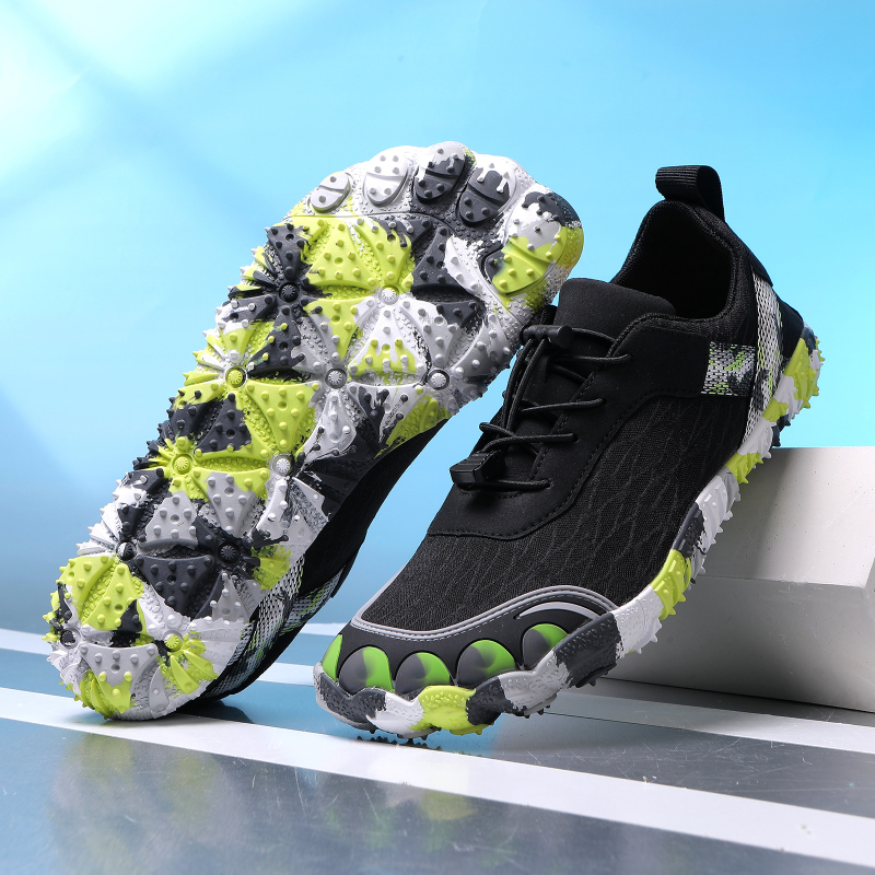 Pantofi de drumeție cu cinci degete – parte superioară Lycra, talpă din cauciuc anti-derapant, talpă medie EVA, închidere cu șiret în față