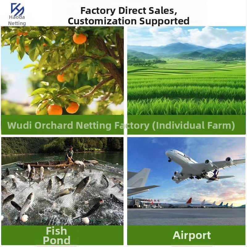 Zaštitna mreža za voćnjak od poliester vlakana, pletena mreža, 0,11 mm žica, zaštita od ptica