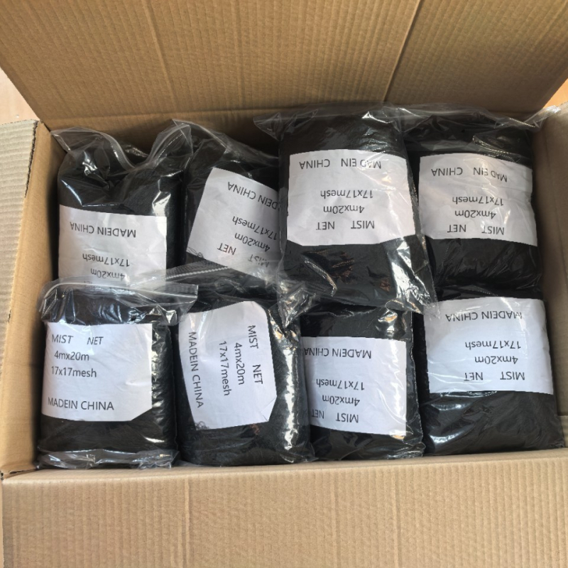 Plasă anti-păsări din nylon, diametrul firului 70D, deschidere 1.7×1.7 mm, codul produsului 2025010867890986