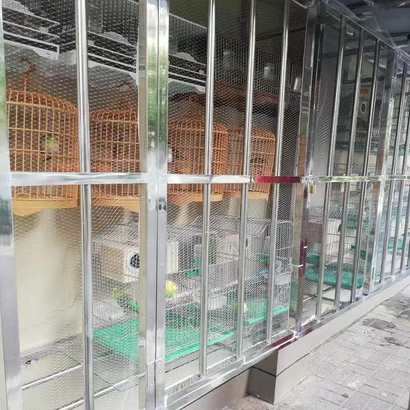 Set în trei piese plasă anti păsări pentru balcon – pentru pisici și pomi fructiferi, protecție din nailon