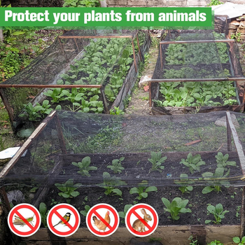 Plasă anti-insecte și anti-păsări pentru grădină și livadă, material PE, utilizare curte