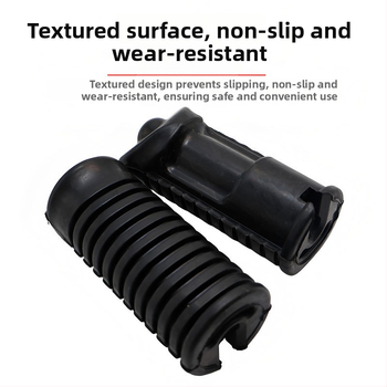 Gumený pedál na motocykl, predný pedál, kompatibilný s Dayang 100, TBT110, JH70, Číslo produktu 2025-12