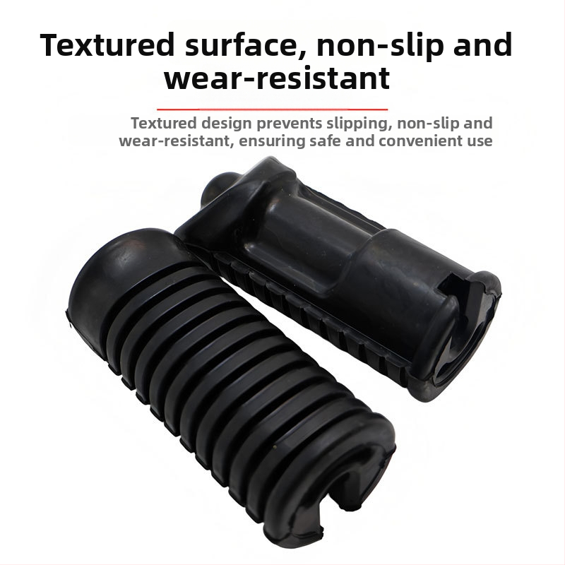 Gumený pedál na motocykl, predný pedál, kompatibilný s Dayang 100, TBT110, JH70, Číslo produktu 2025-12