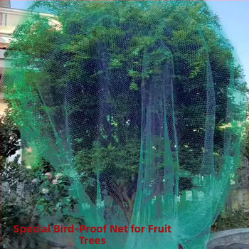 Nylon zaštitni pokrov protiv ptica za voćke – jednodjelni dizajn, pogodno za stabla jujube, trešnje i grožđa