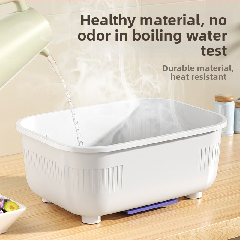 Stalak za odvod posuđa — Brand Jisheng; Materijal: plastika; Stil: moderna jednostavnost; Pušten u proljeće 2013