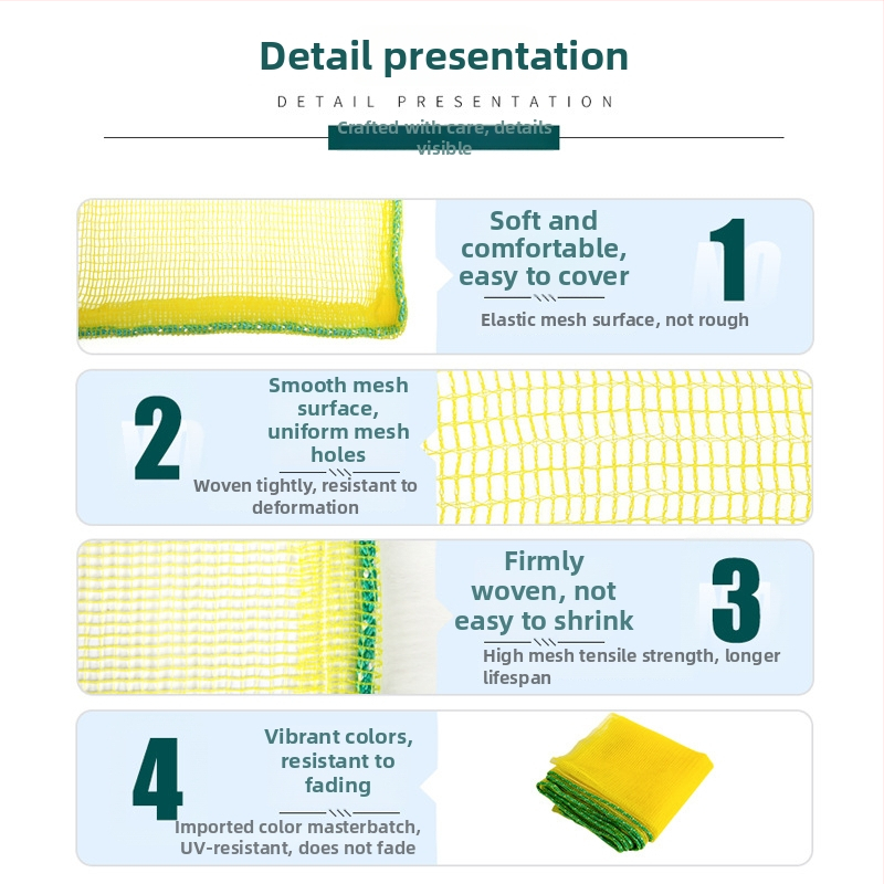 Mreža protiv vrana za usjeve, s 4 mm mrežom, zaštita povrća, voća, plastenika i voćnjaka