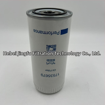 Filtračný element 17535679 pre bagre, ťažké nákladné vozidlá a stavebné stroje; palivový/dieselový filter; odolný voči kyselinám a korózii.