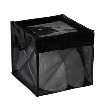 Prozirna mrežasta košara za pohranu – lagana, prijenosna; podrijetlo: Jiangsu; marka: Booker; namjena: vreća za smeće protiv ptica