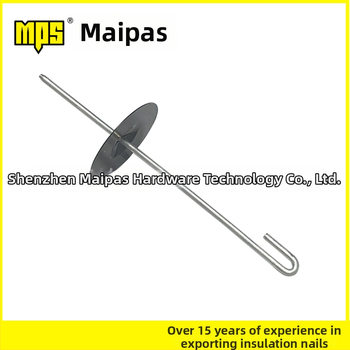 J tvarovaný izolačný klip, z nehrdzavejúcej ocele a hliníka, pre sieť proti vtákom na solárnych paneloch, tepelná vodivosť 0.035, prevádzková teplota 500