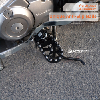 Sklopný pedál z hliníkovej zliatiny pre CT125 – CNC obrábané