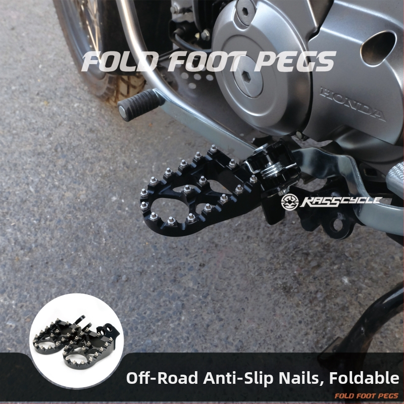 Sklopný pedál z hliníkovej zliatiny pre CT125 – CNC obrábané