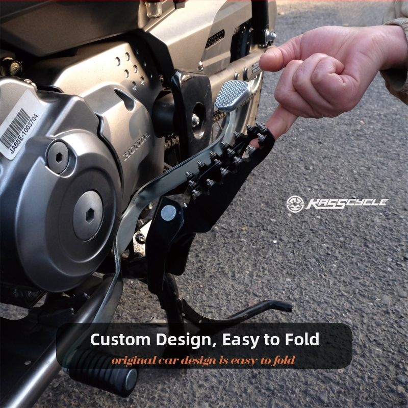 Sklopný pedál z hliníkovej zliatiny pre CT125 – CNC obrábané