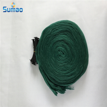 HDPE mreža za ptice bez čvora SM-3; zaštita od ptica, insekata, grada i opadajućih listova; nosivost 10 kg