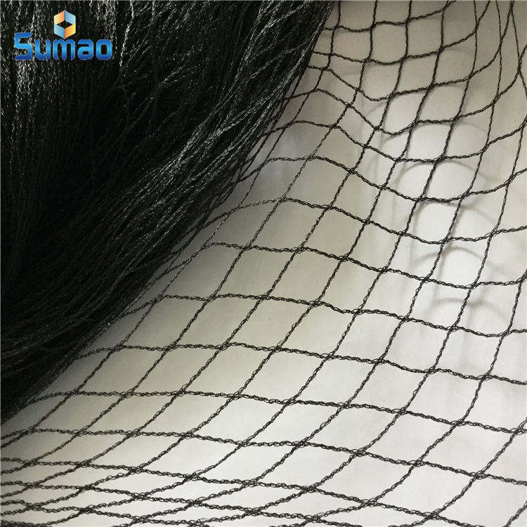 HDPE mreža za ptice bez čvora SM-3; zaštita od ptica, insekata, grada i opadajućih listova; nosivost 10 kg