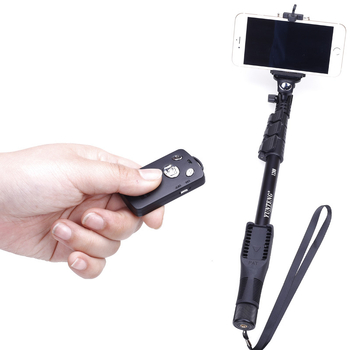 Selfie štapić s Bluetooth daljinskim upravljačem, model YT-1288, aluminijska legura, brenda Yunteng