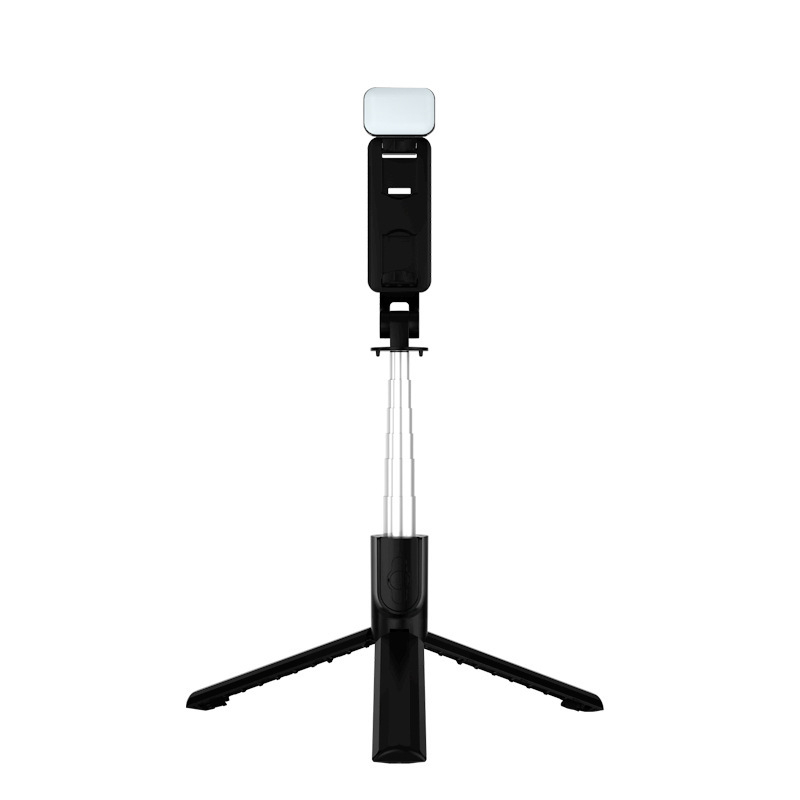 HUWAIJ Telefonski selfie tripod s Bluetooth daljinskim upravljačem, osvjetljenje za dopunu i plastični univerzalni dizajn