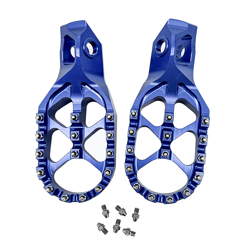 Predné pedálky pre off-road motocykle, CNC kovové pedály, značka Tmqwag, kompatibilné modely Hengjian s 0.25kg punch 250, Typ pedálu: Predný, Povrchová úprava: elektroplating