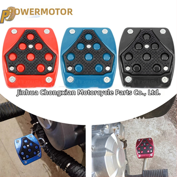 Powermotor Motocykel zadný protišmykový kovový pedál na nohu FR158