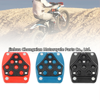 Powermotor Motocykel zadný protišmykový kovový pedál na nohu FR158