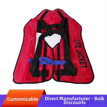 Nafukacijski prsluk za spašavanje, ručno napuhavanje, za čamce i ribolov, prijenosni, za odrasle