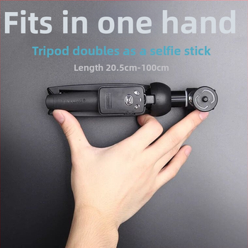 Selfie štap s Bluetoothom i integriranim stativom, model Yunteng 9928, aluminijska legura