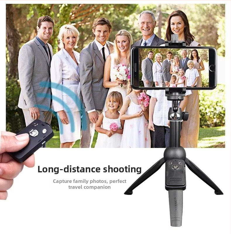Selfie štap s Bluetoothom i integriranim stativom, model Yunteng 9928, aluminijska legura