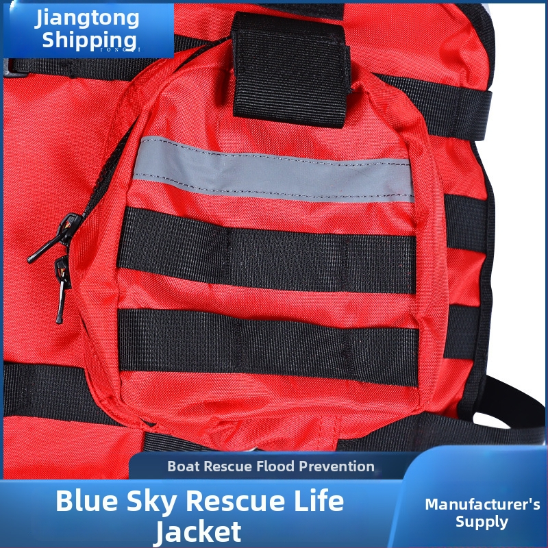 Spasiva prsluk Start, model Blue Sky Rescue Life Jacket, visoka plutačnost, prenosno, prilagodljivo