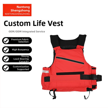 Životni prsluk za odrasle, stil prsluka, visoka plutost, lagan, profesionalna morska uporaba za ribolov i prevenciju poplava