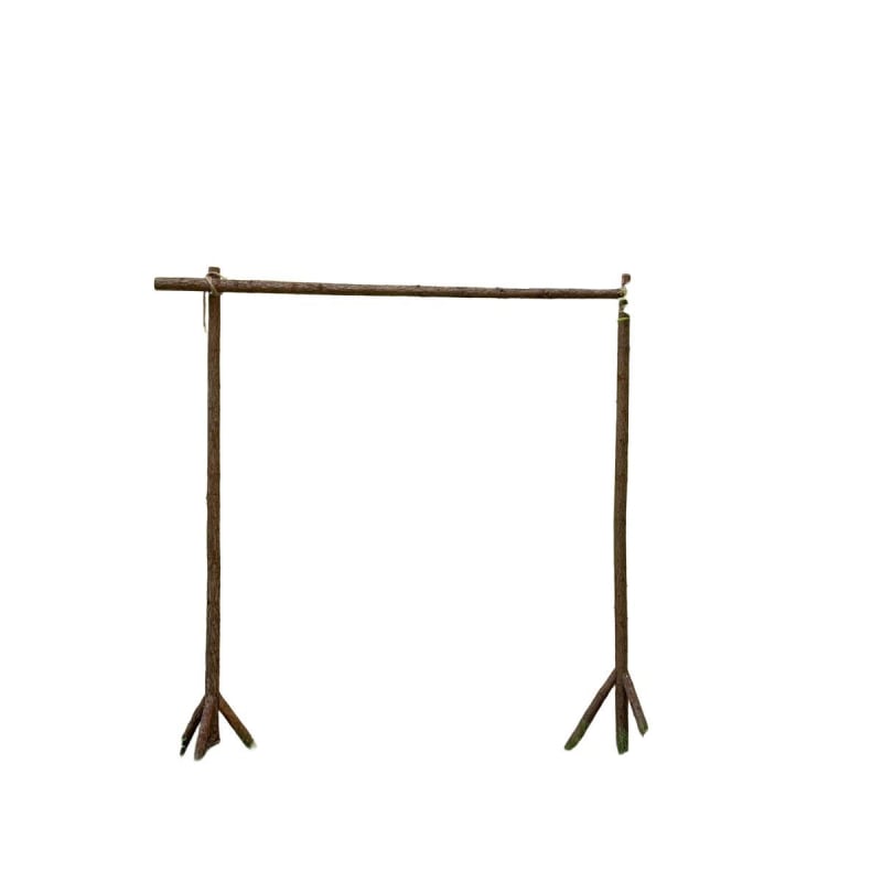 Сватбена арка с дървена рамка за открита употреба, украса за зона за посрещане и подиум, дървен квадратен държач за врата, тюл тъкан (Случай: Сватба; Внос: Не; Обработка и персонализация: Не; Бранд: Друг; Пакет: Друг)