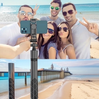 Stativ za mobitel za selfie s Bluetooth daljinskim upravljačem, rotacija, izvlačni – Ulanse, PPS