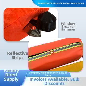 Boat Home Fall into the Water αυτόματο φουσκωτό σωσίβιο για αυτοκίνητο, φορητή συσκευή πλευστότητας