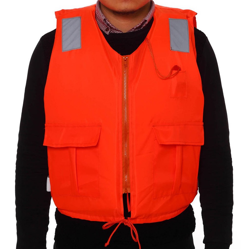 Felnőtt mentőmellény cipzárral és síppal, Márka Aotu/concave-convex, Anyag EPE, Modell JSY865